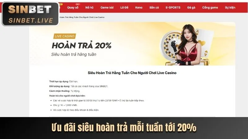 Khuyến mãi chào mừng casino trực tiếp